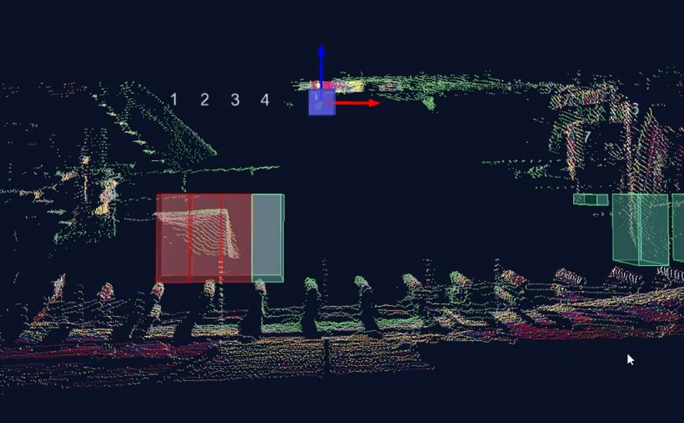 Lidar perception in automation